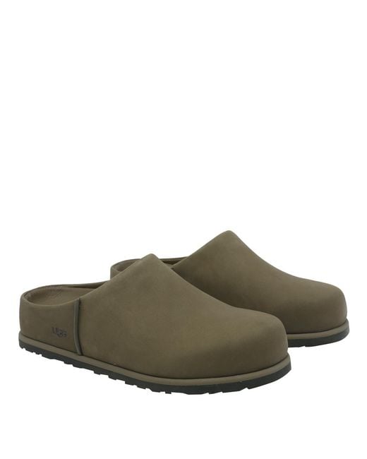 Ugg Brown Sandals Calf Leather /Rubber Sole for men