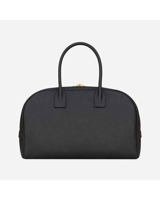 Saint Laurent Black Sac De Jour Bag Textured Leather Handbags
