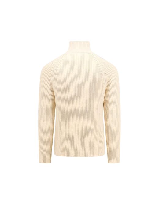 AMI Natural Turtleneck Sweater for men
