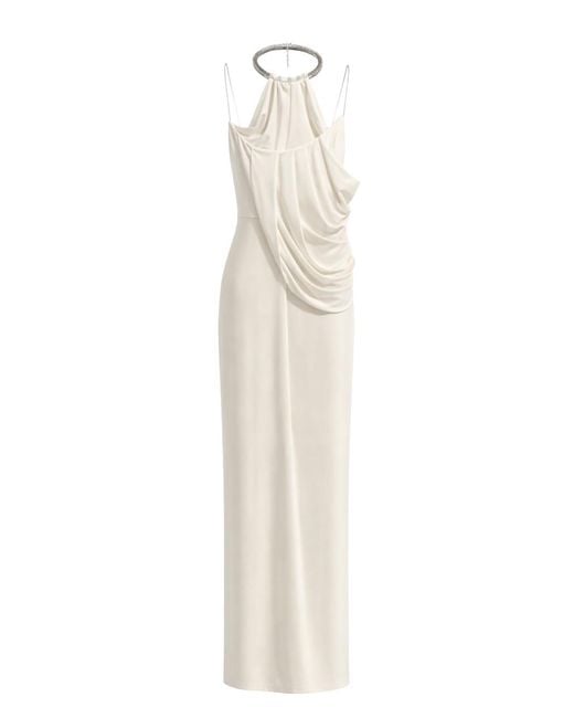 Amen White Long Dress