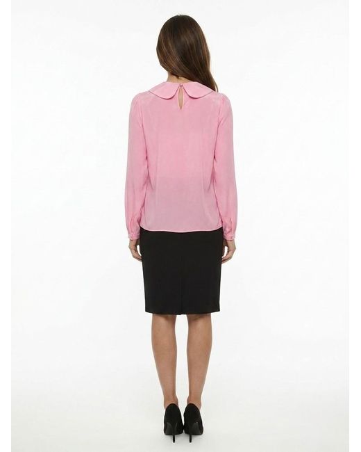 Dolce & Gabbana Pink Elastane Blouse