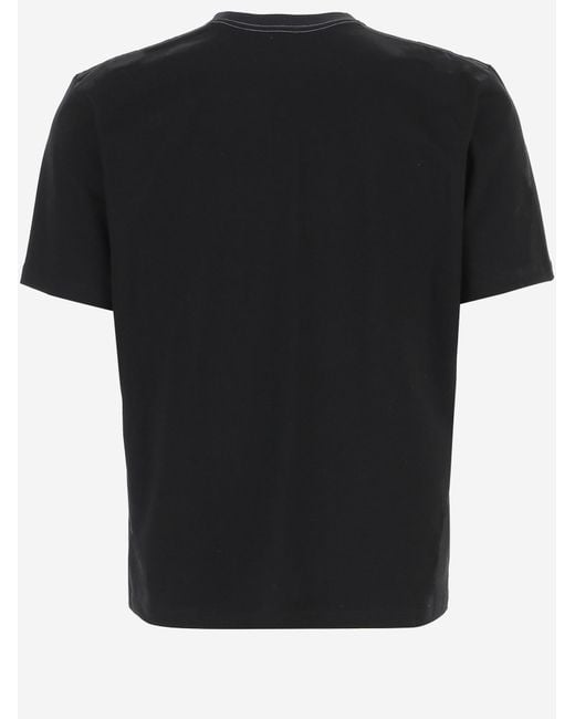 And Wander Black T-Shirt Cotton T-Shirts for men