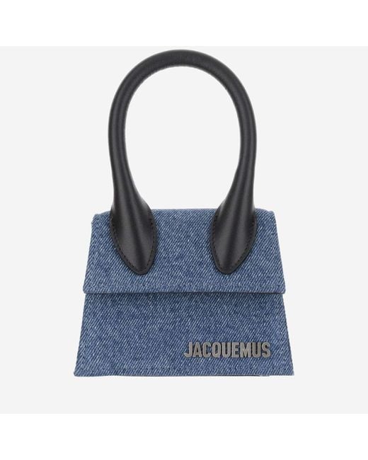 Jacquemus Blue Chiquito Homme Denim Mini Bag for men
