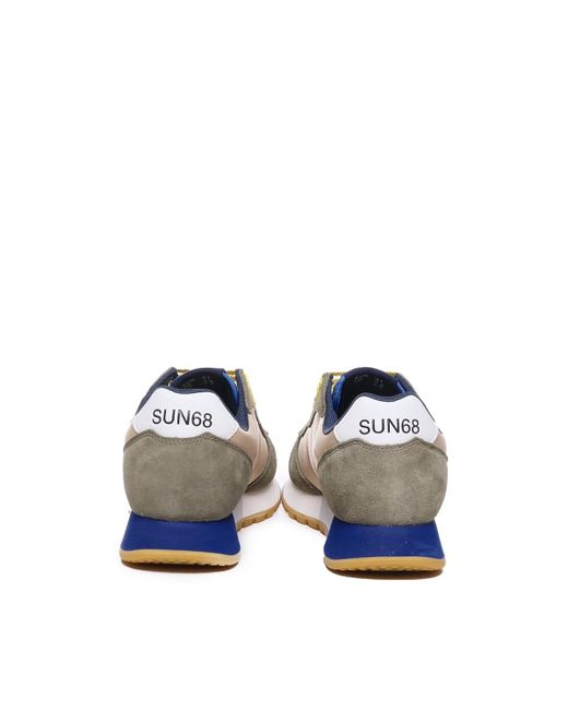 Sun 68 Blue Sneakers Jaki Bicolor for men