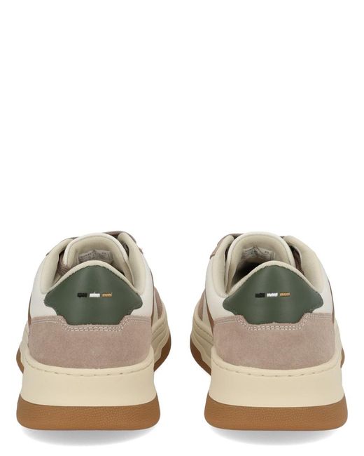 Boss Natural Baltimore Tenn Sneaker Cow Leather Trainers for men