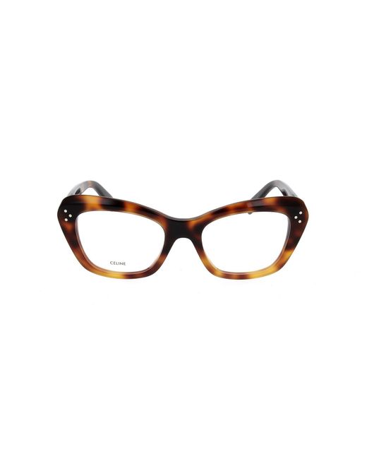 Céline Black Cat-eye Glasses