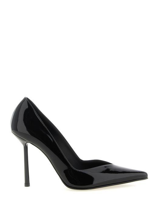 Le Silla Black Polyethylene High Heel Pumps