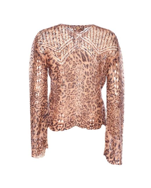 Twinset Pink Sweaters Polyamide