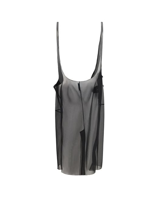 Prada Black Midi Skirt Cigaline With Suspender Straps, Polyester