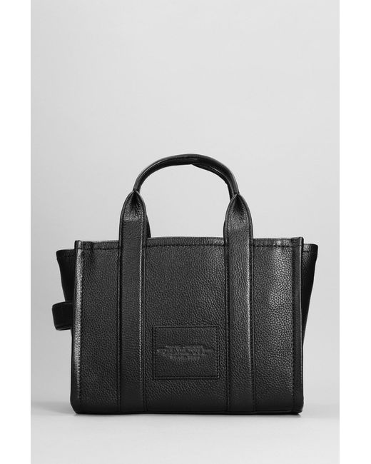 Marc Jacobs The Small Tote Tote In Black Leather | Lyst