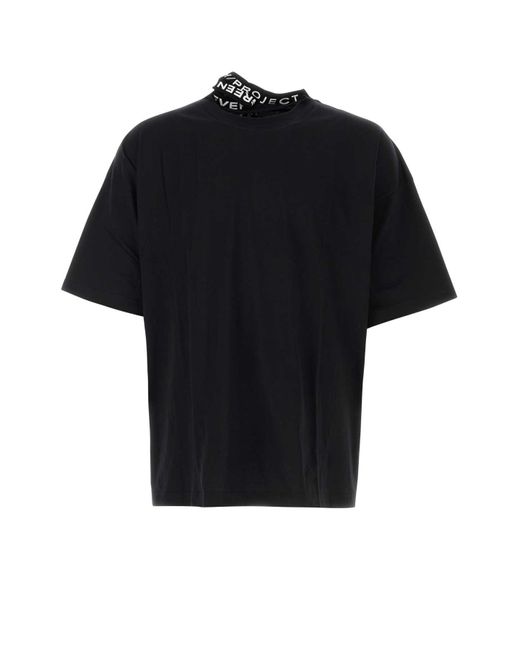 Y. Project Black T-Shirt for men