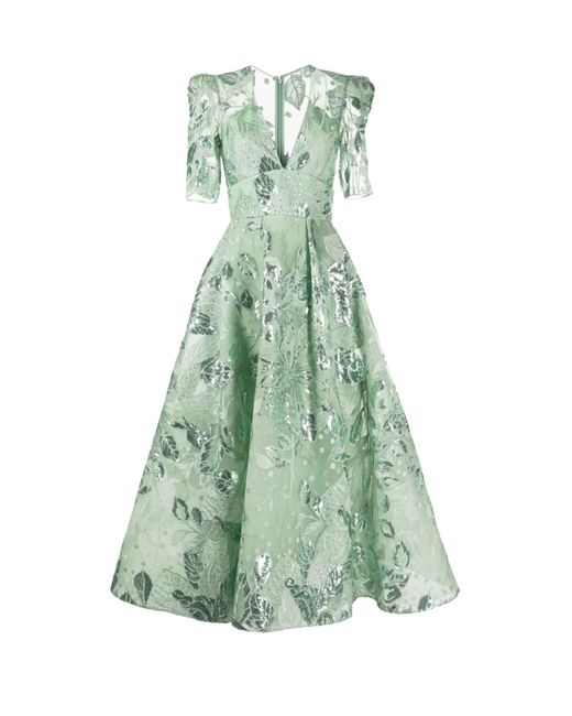 Elie Saab Green Dress