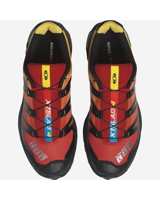 Salomon Orange Sneakers Xt-4 Og Advanced Mesh Trainers for men
