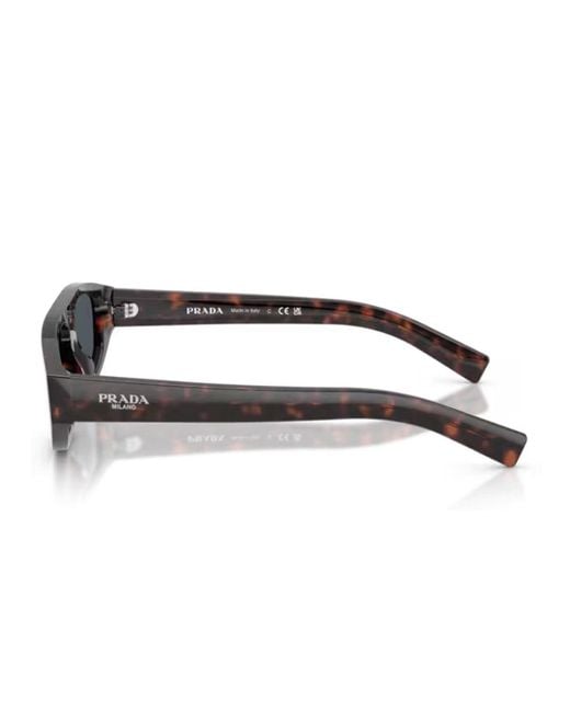 Prada Black Pr C02S Acetato Sunglasses