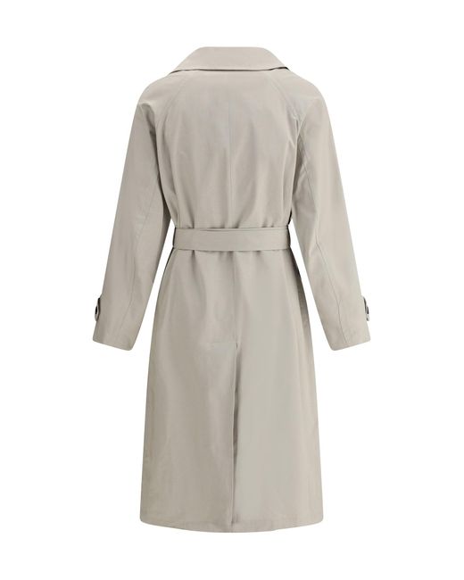 Paltò Gray Marcella Trench Coat