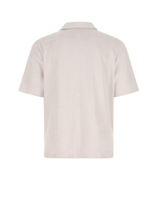 Howlin' By Morrison White Chalk Terry Shirt for men