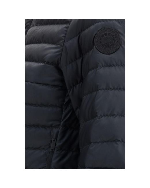 Canada Goose Blue Recycled Polyester Shell Jacket Clothing