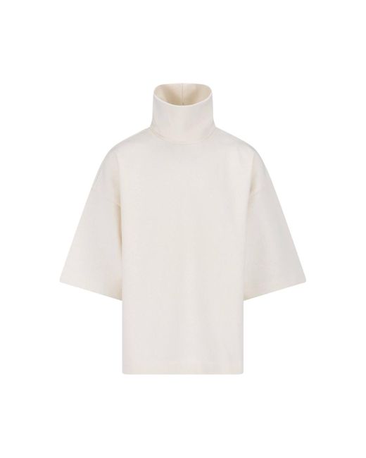 Fear Of God White Turtleneck Shirt for men