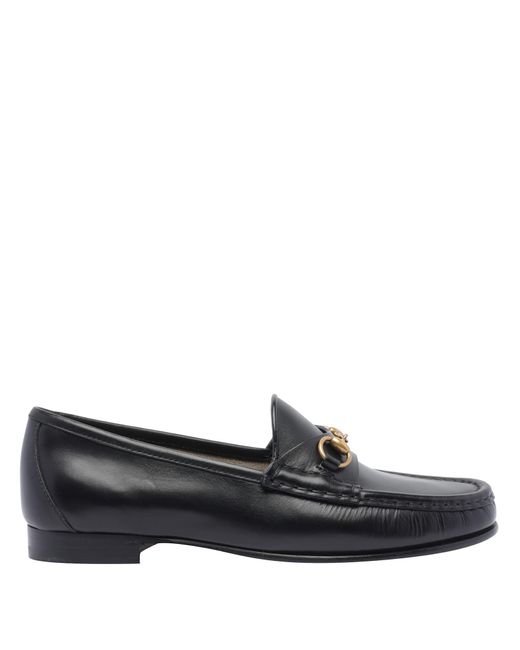 Gucci Black 1953 Horsebit Loafers