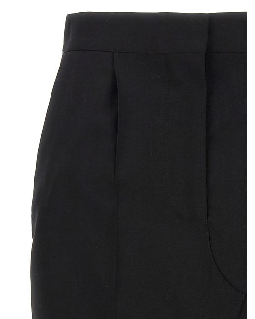 スカート MARNI Exposed lining skirt Marni Exposed Lining Skirt in Black | Lyst
