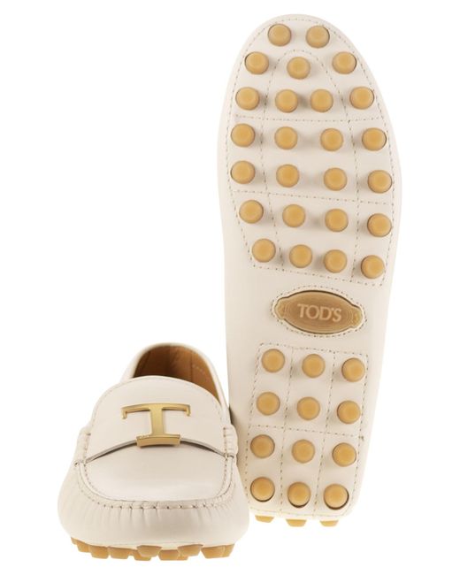Tod's Natural Bubble T Timeless Leather