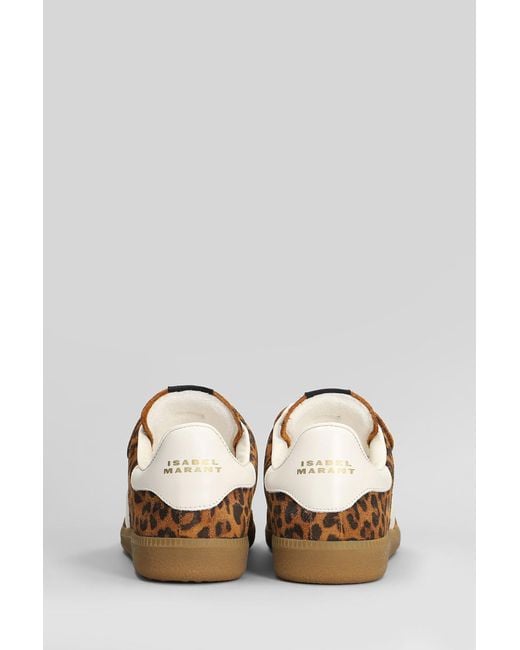 Isabel Marant Brown Beth Sneakers