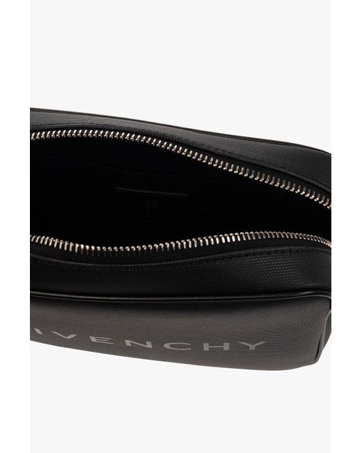 Givenchy Black Shoulder Bag With Logo, for men