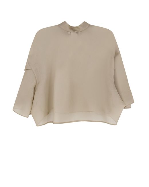 Max Mara Natural Shirts Seta