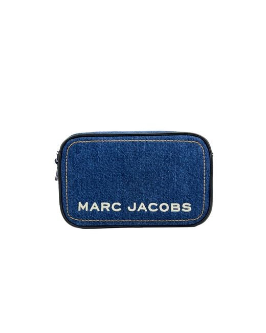Marc Jacobs Blue Flash Denim Camera Crossbody Bag Purse