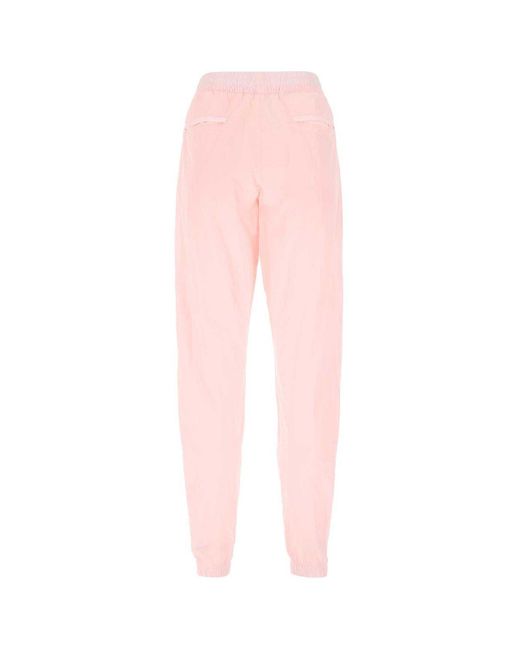 Givenchy Pink 4G Cropped Jogger Pants