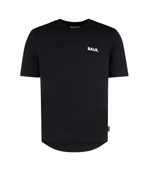 BALR Black Cotton Crew-Neck T-Shirt for men