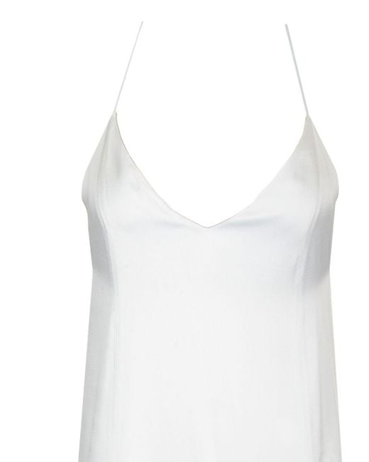 Forte Forte White Long Slip Gown