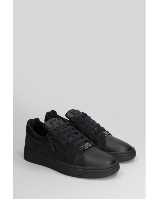 Giuseppe Zanotti Black Gz94 Sneakers for men