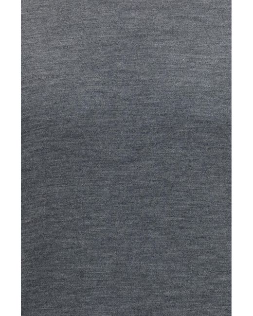 Brunello Cucinelli Gray Wool Turtleneck Sweater for men