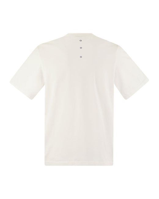 Premiata White Cotton Jersey T-Shirt for men