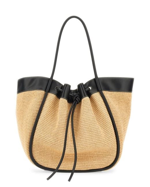 Proenza Schouler Natural Xl Tote Bag With Ruffles