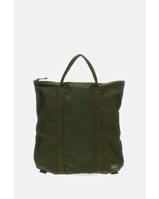 Porter-Yoshida and Co Green 2Way Tote Bag for men