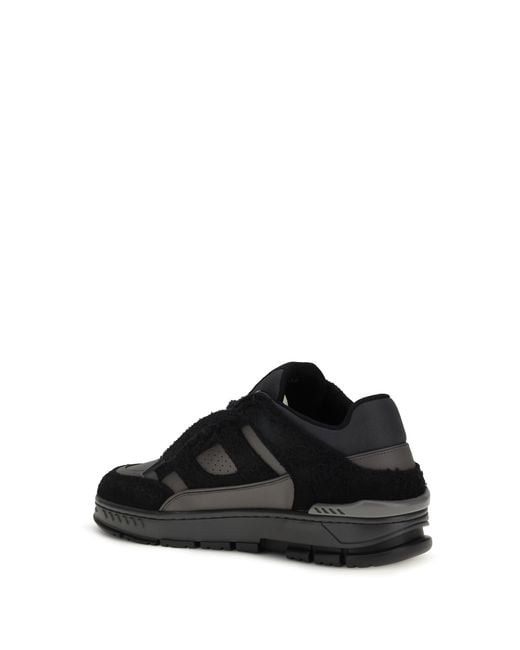 Axel Arigato Black Sneakers Area Lo Fluffy-Off/Off Trainers for men