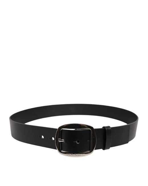 Dolce & Gabbana Black Belts