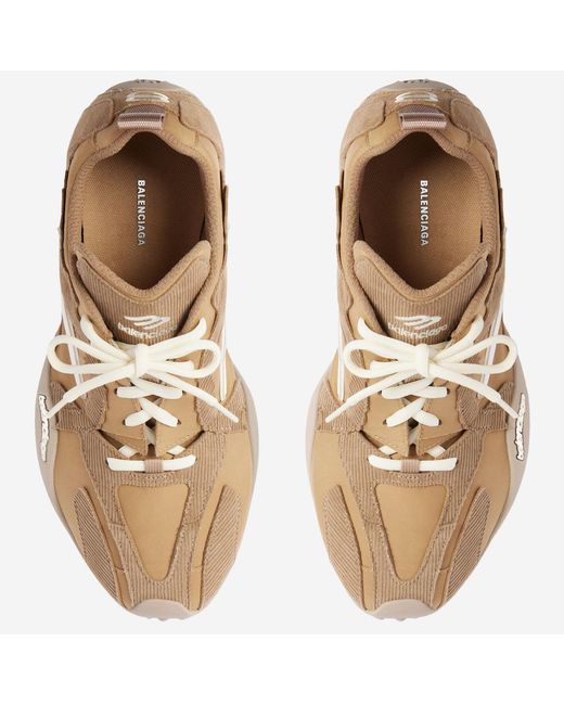 Balenciaga Brown Monday Ultra Sneakers Upper: Cotton Trainers