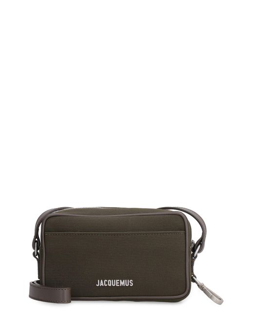 Jacquemus Synthetic Le Baneto Messenger Bag With Logo in Green for Men ...