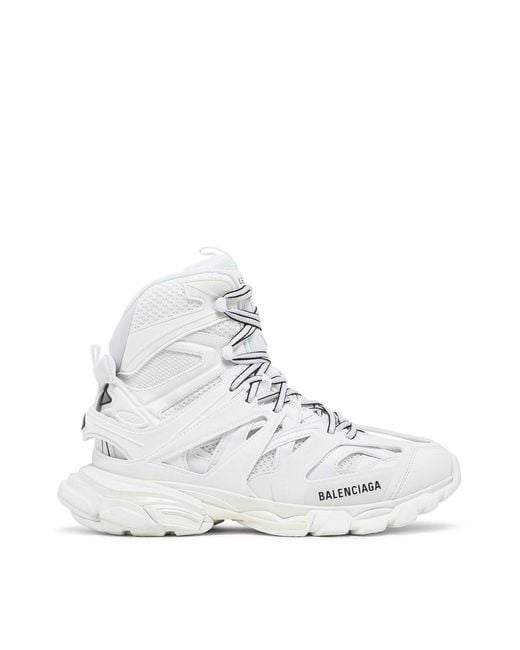 Balenciaga White Track Hike High-Top Sneakers Shoes for men