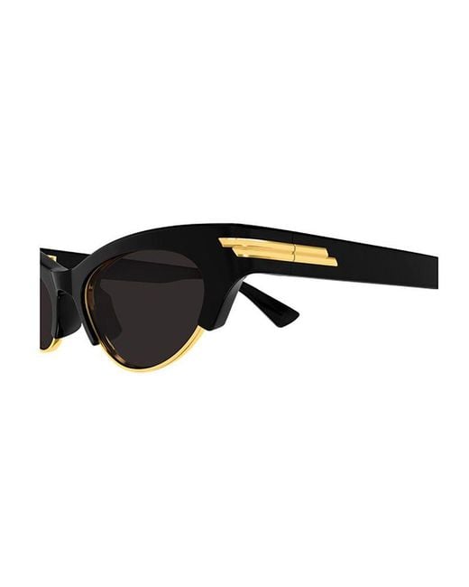 Bottega Veneta Black Sunglasses Acetate Eyewear