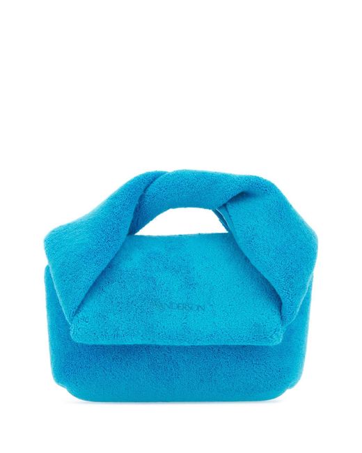 J.W. Anderson Blue Fabric Nano Twister Handbag
