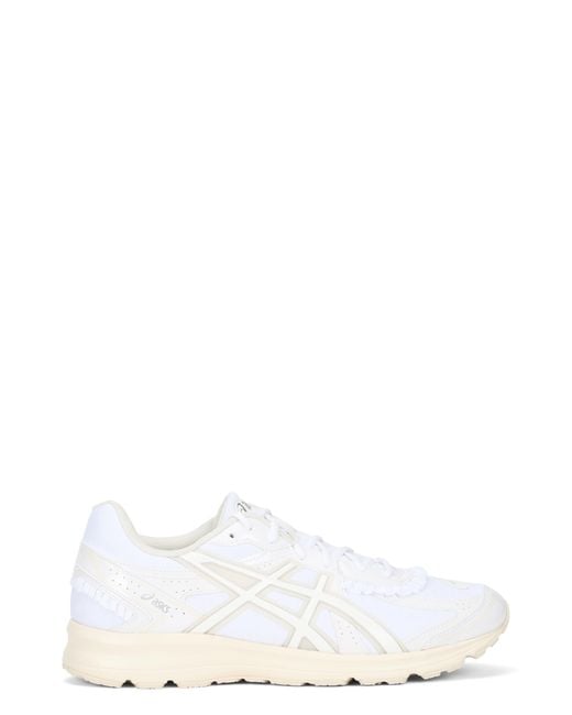 Asics White Sneakers Jog 100S Polyester Trainers