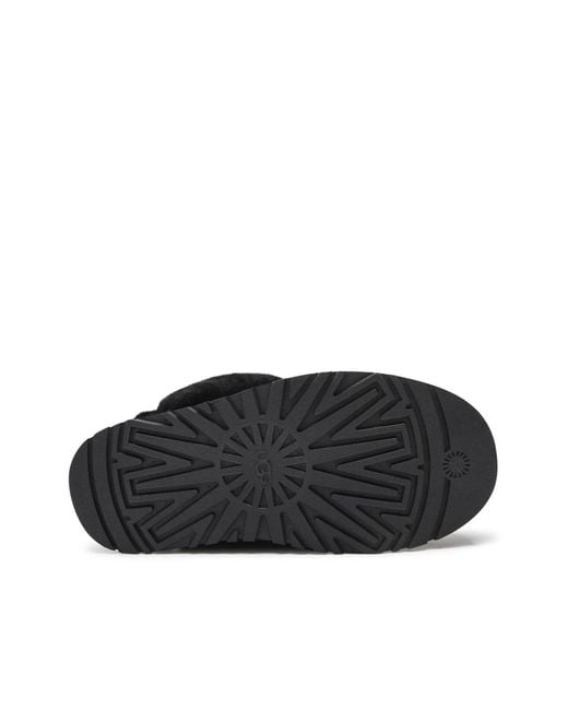 Ugg Black Disquette Slippers Shoes Flats