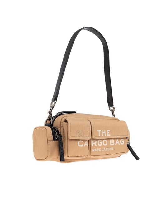Marc Jacobs Natural The Cargo Logo Shoulder Bag