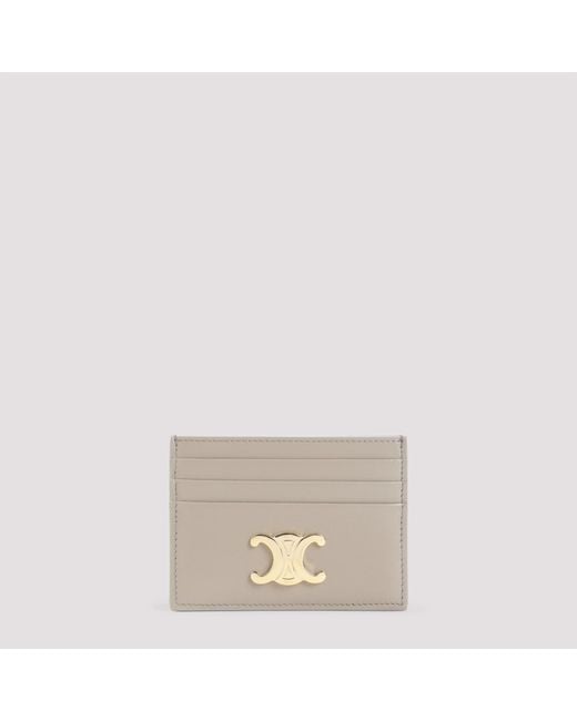 Céline Multicolor Triomphe Calfskin Card Holder
