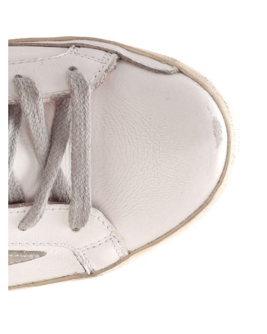 Golden Goose Deluxe Brand White "Super-Star Classic" Sneakers