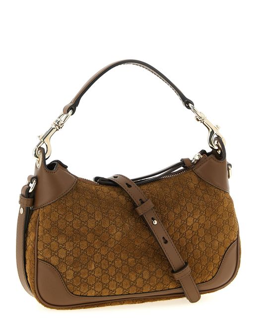Gucci Brown Calfskin Shoulder Bag